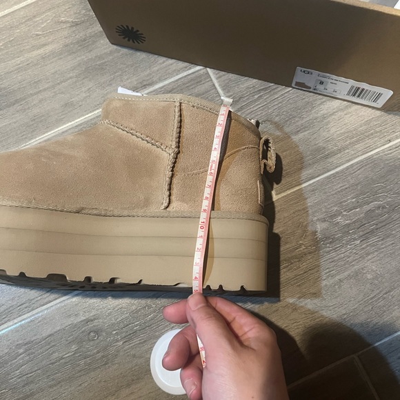 UGG Women's Classic Ultra Mini Platform in Mustard Seed - Picture 10 of 16